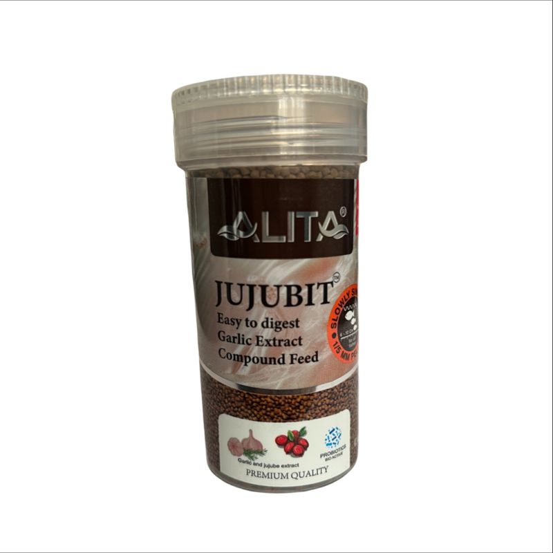 غذای ماهی جوجوبیت آلیتا مدل jujubit حجم 120 میلی لیتر